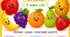 Тема "Fruits" — готовий комплект для занять з англійської мови у старшій групі (5–6 років)! ЗДО
