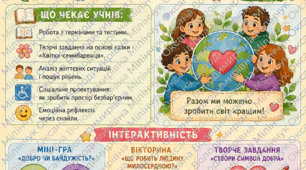 Робочі листи з теми «Доброчинність — це турбота про інших» (5 клас, за підручником Здоров’я, безпека та добробут С.Василенко, Я.Коваль, Л. Колотій)