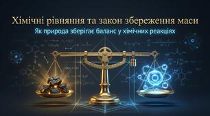 Презентація:"Хімічні рівняння. Закон збереження маси в хімічних реакціях" хімія 7 клас НУШ