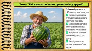 Які взаємозв'язки організмів у ґрунті. 6 клас (НУШ). Пізнаємо природу. За підручником Біди Дарії.