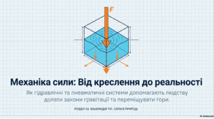 § 33. ГІДРАВЛІЧНІ ТА ПНЕВМАТИЧНІ ПРИСТРОЇ