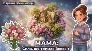 Презентація до Дня матері "Мама: сила, що тримає Всесвіт"