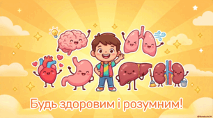 Дітям про будову людського тіла