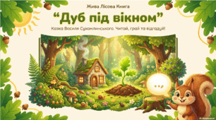 Дуб під вікном.