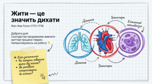 Дихання, транспорт речовин, виділення тварин. 7 клас НУШ.