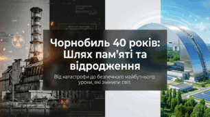 Сорок років пам’яті аварії на Чорнобильській АЕС.