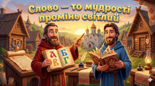 Анімована презентація "Слово — то мудрості промінь світлий". До Дня слов’янської писемності та культури 24 травня
