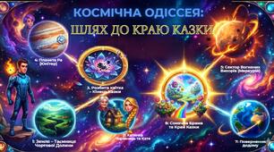 Інтерактивна гра за повістю Олеся Бердника «Хто зважиться – вогняним наречеться»