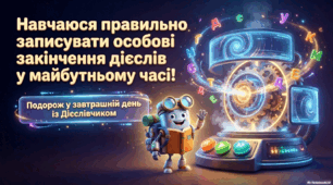 НАВЧАЮСЯ ПРАВИЛЬНО ЗАПИСУВАТИ ОСОБОВІ ЗАКІНЧЕННЯ ДІЄСЛІВ У МАЙБУТНЬОМУ ЧАСІ (Вашуленко М. С. В23 Українська мова та читання : підруч. для 4 класу ),ст.147
