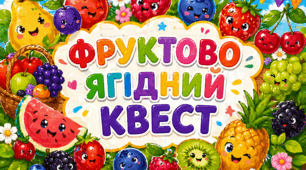 Карта до квесту. Фруктово-ягідний квест