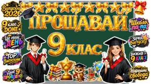 ВИПУСК 2026 9 клас