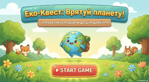 Презентація до Дня Довкілля. Еко-квест з цікавими завданнями для учнів