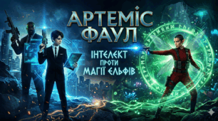 Презентація для НУШ "Артеміс Фаул: Інтелект проти магії ельфів"(інтерактивний аналітичний огляд першої книги серії Йона Колфера «Артеміс Фаул»)