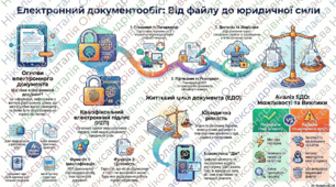 Електронний документ, його ознаки та правовий статус. Електронний документообіг.