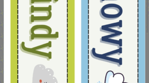 WEATHER for class decorations