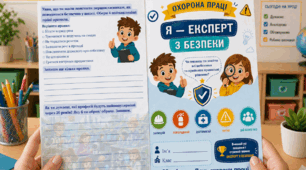 🔥Охорона праці 3–4 клас. Буклет “Я — експерт з безпеки” (28 квітня). Завдання для учнів.