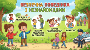 Безпечна поведінка з незнайомцями.