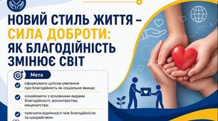 Тема 16. НОВИЙ СТИЛЬ ЖИТТЯ – СИЛА ДОБРОТИ: ЯК БЛАГОДІЙНІСТЬ ЗМІНЮЄ СВІТ(презентація+конспект), (підручник авт. Тетяна Гільберг, Ольга Суховій)