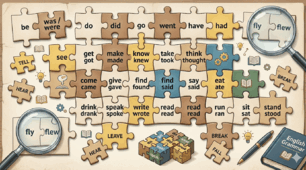 Irregular Verbs Jigsaw Puzzle