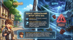 "Правила поведінки при сильному буревії"