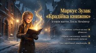 Маркус Зузак (нар. 1975) «Крадійка книжок». Історія життя Лізель Мемінгер. Викриття згубного впливу фашизму в творі. Образи «маленьких людей», які опинилися в умовах фашистської системи. Презентація+Відео+Робочий аркуш