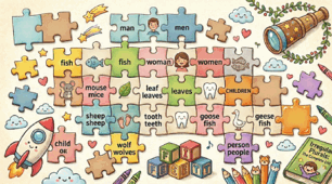 Irregular Plural Nouns Jigsaw Puzzle
