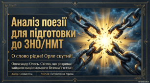 Аналіз поезії «О слово рідне! Орле скутий!» Олександра Олеся (Кандиби).