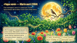  Мотиви неоромантизму в поезії О.Олеся «Чари ночі»