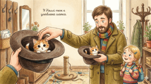 Тест за оповіданням «Кошеня пропало» (Марко Вітлер)