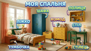 Наочний матеріал "Меблі"