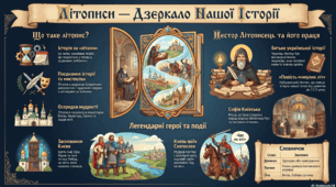 5 клас українська література, презентація "Історичне минуле у художніх творах. Літописні оповіді. Нестор Літописець. «Повість минулих літ» — найдавніший літопис нашого народу"