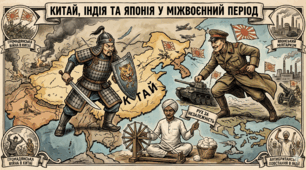 Китай, Індія і Японія у міжвоєнний період