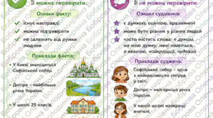 Пазл "Факт і судження" 8 елементів