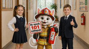 🚒 Ростова фігура «Кіт-пожежник» 🔥 4 травня День пожежника