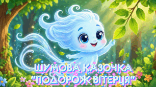 Шумова казочка «ПОДОРОЖ ВІТЕРЦЯ»