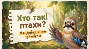 «Хто такі птахи? Мандрівка лісом із Сойкою»