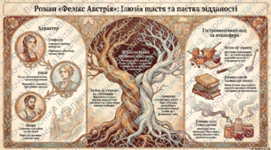 Софія Андрухович. «Фелікс. Австрія» – бестселер по-галицьки. Зображення епохи через хронотоп провінційного містечка. Особ ливості оповіді – щоденник головної героїні Стефи. Психоаналітичні підвалини системи персонажів.