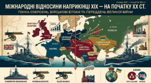 Міжнародні відносини наприкінці ХІХ - на початку ХХ ст.