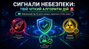 Школа виживання та безпеки: Велика пізнавальна презентація-тренажер із цивільного захисту. Дії під час тривог, обстрілів та радіаційної небезпеки (47 слайдів)