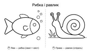 Шаблон для малювання двома руками