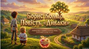 Відео-урок: Борис Комар. "Диваки". Аналіз повісті