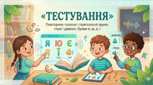 Повторюю звуки і букви.