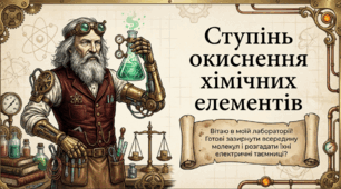 Презентація "Ступені окиснення хімічних елементів: Хімічна бухгалтерія" (8 клас)