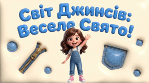 Інтерактивна виховна година (Ранкова зустріч): «Світ Джинсів: Веселе Свято!» 👖✨