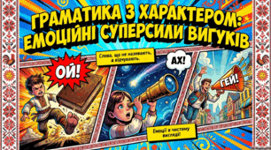 Презентація "Вигук як особлива частина мови. Групи вигуків за значенням. Дефіс у вигуках. Кома та знак оклику в реченнях із вигуками"