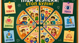 🎲 Настільна гра “Піца безпеки: СТОП БУЛІНГ” (1–4 класи)