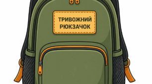 Мій тривожний рюкзачок: Творча аплікація-гра. Набір шаблонів та елементів для вирізання (НУШ)