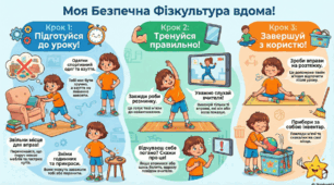 Техніка безпеки на уроках фізкультури ДИСТАНЦІЙНО ( пам'ятка)