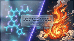 8 клас. НУШ. Презентація до уроку: Полярний і неполярний ковалентний зв’язок. Гр3