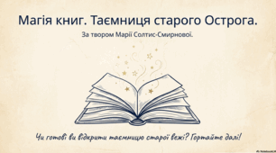 Магія книг (Остріг) Марія Солтис-Смірнова - презентація до уроку